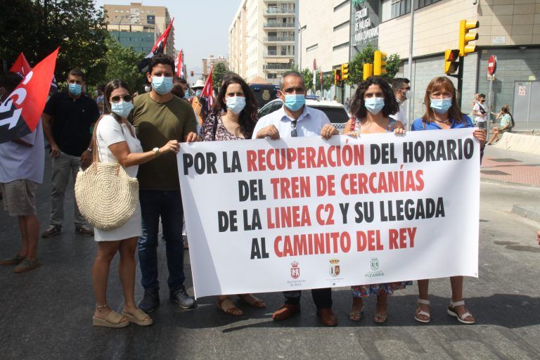 El alcalde de Álora defiende la recuperación del horario del Cercanías