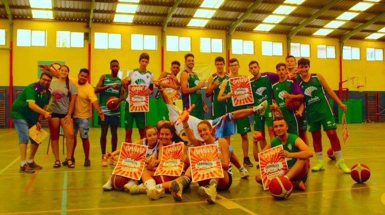 EBG Málaga acoge el programa España total#52: Actitud, deportividad y compañerismo