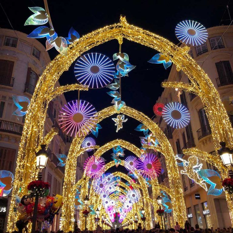 María Casado enciende este viernes la Navidad de Málaga, que cuenta con casi 500 calles con iluminación