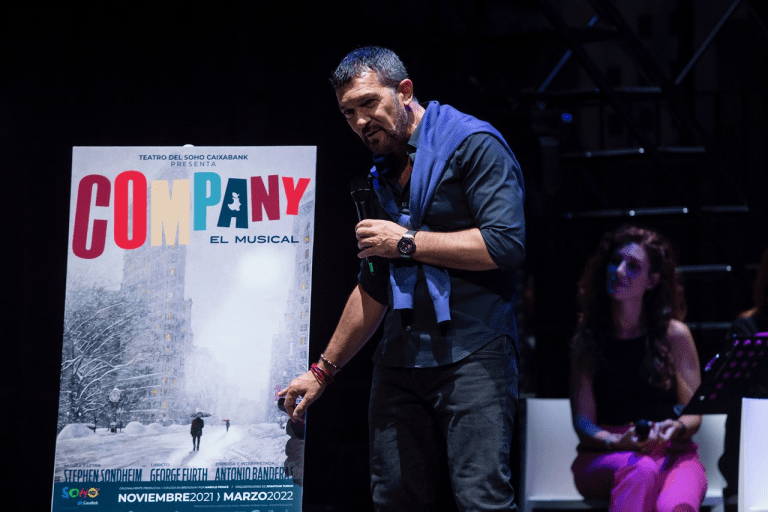 La Fundación Teatral Antonio Banderas subvenciona el 50% de las entradas de los sanitarios que quieran disfrutar de Company  el próximo musical del Teatro del Soho CaixaBank.