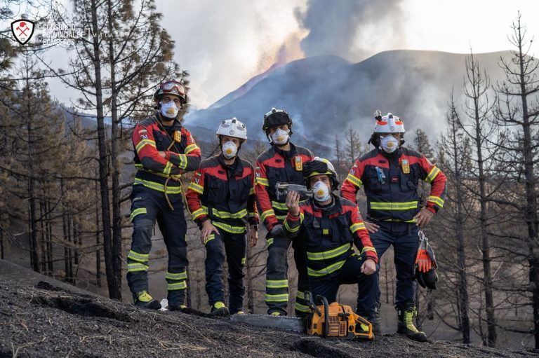 Entrevista a Los Bomberos de Málaga sobre el volcán de La Palma