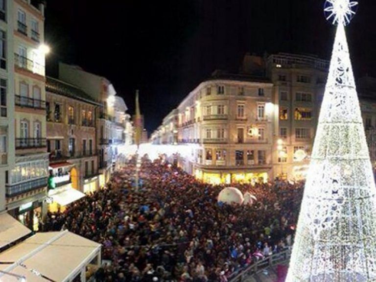 Málaga suspende la fiesta de Nochevieja en la plaza de la Constitución