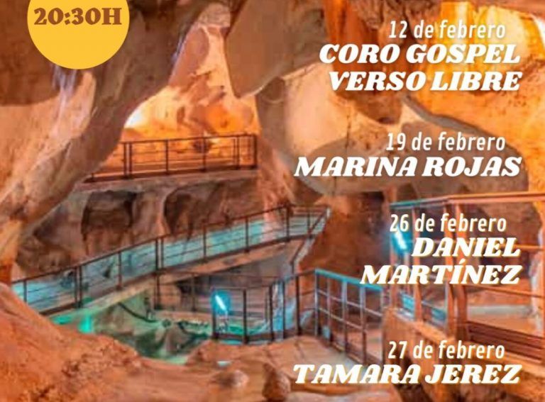 El Festival de Música de la Cueva del Tesoro regresa con un cartel de lujo para este mes de febrero