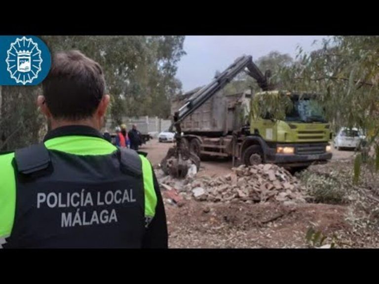 Vídeo: Incautan 40 aves y 87 plantas de marihuana en la barriada de La Corta de Málaga