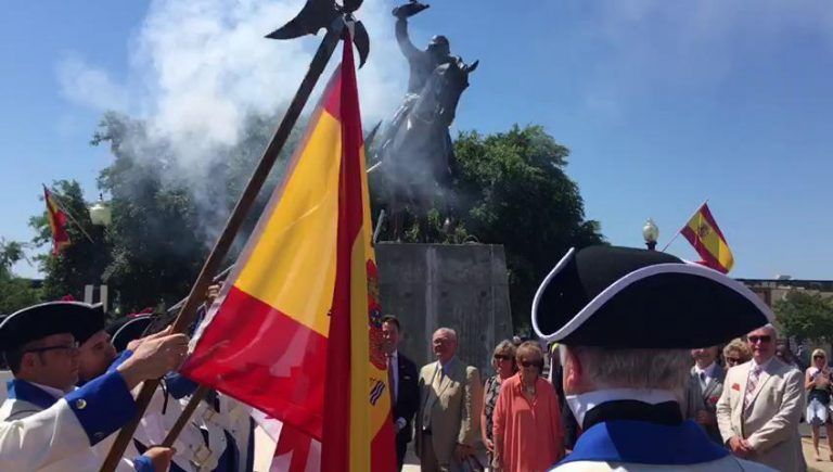Las Hijas de la Revolución Americana viajan de Washington a Marchaviaya para homenajear a Bernardo de Gálvez