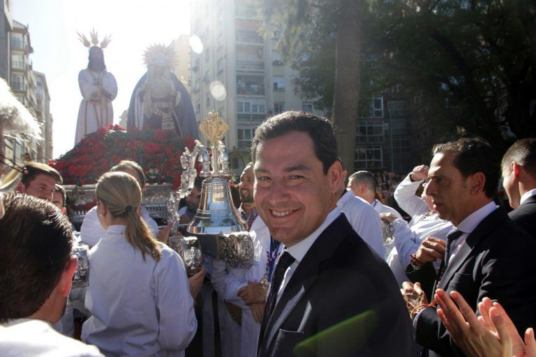 Moreno vive con alegría y esperanza el reencuentro de Málaga con el Cautivo y la Trinidad