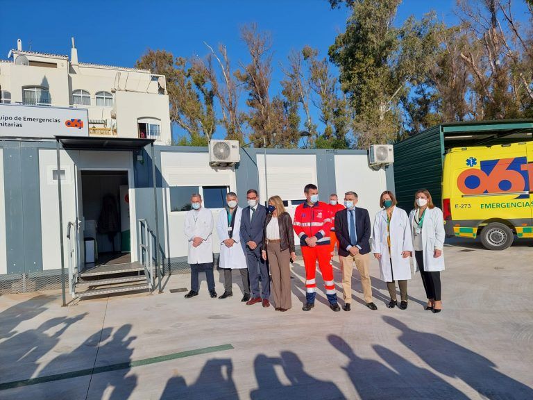 Inauguran la base del 061 en San Pedro Alcántara
