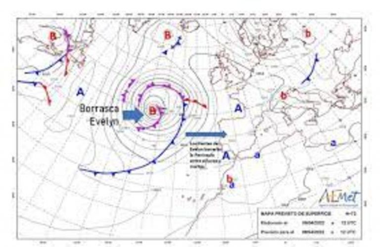 AEMET pronostica probables precipitaciones para el Lunes y Martes Santo en la provincia