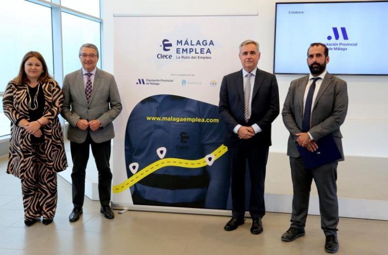 Un autobús recorrerá la provincia de Málaga para cubrir más de 500 puestos de trabajo