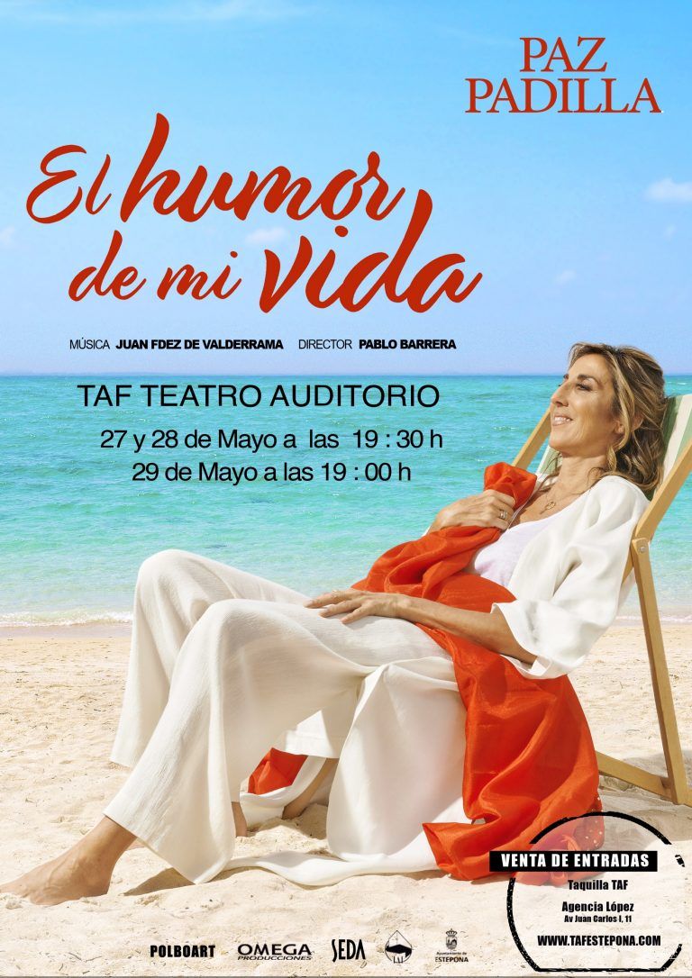 El Auditorio Felipe VI acogerá la próxima semana ‘El humor de mi vida’ de Paz Padilla