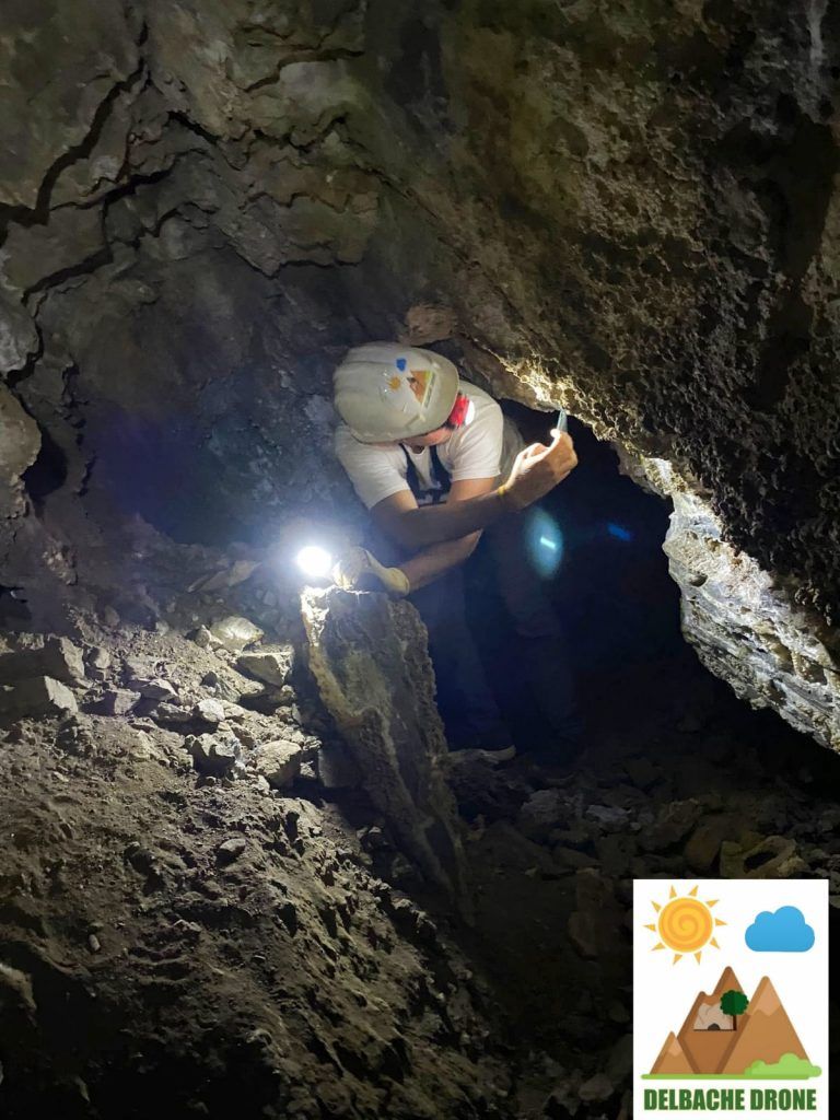Delbache Drone nos muestra en un maravilloso vídeo la cueva que han descubierto