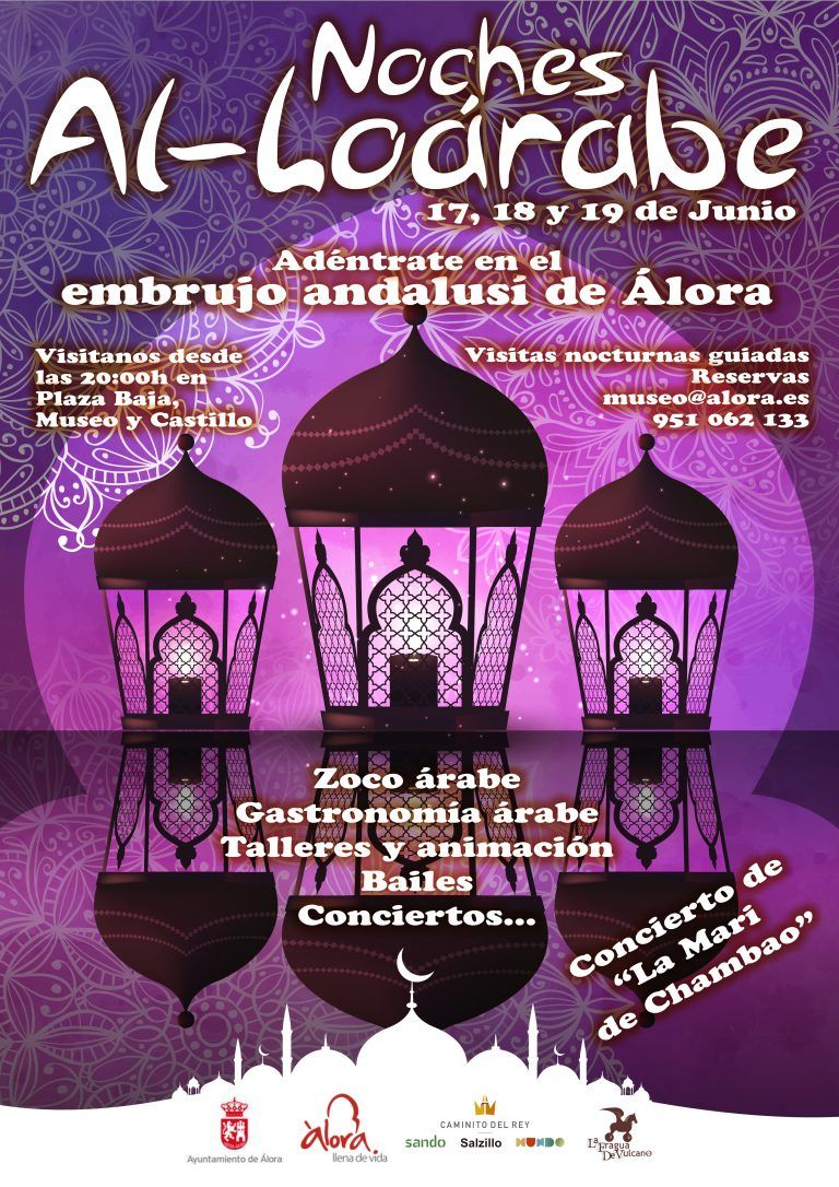 Álora recupera las Noches Al-loárabe
