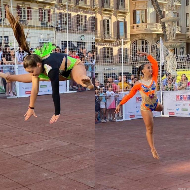 Club Fit- Fusion de Cabra hace su exhibición en la cuarta edición del Marca Sport Weekend de Málaga