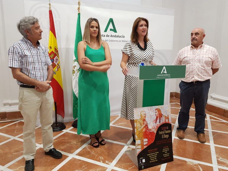 Casero destaca el valor cultural del XXXVII Festival de Flamenco de El Burgo, dedicado a García Lorca