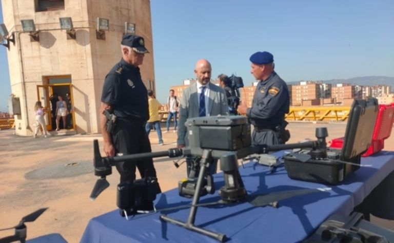 Seguridad en la feria de Málaga por tierra y aire