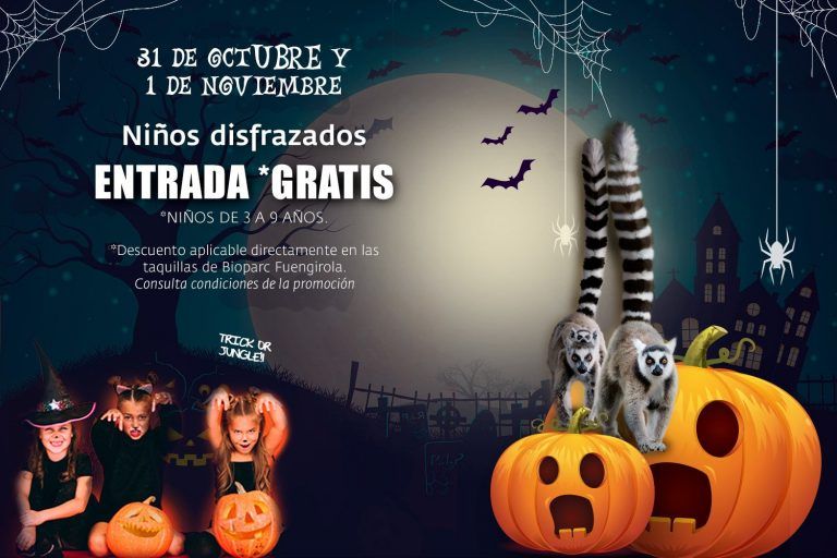 ¡Vive un Halloween de miedo en Bioparc Fuengirola!