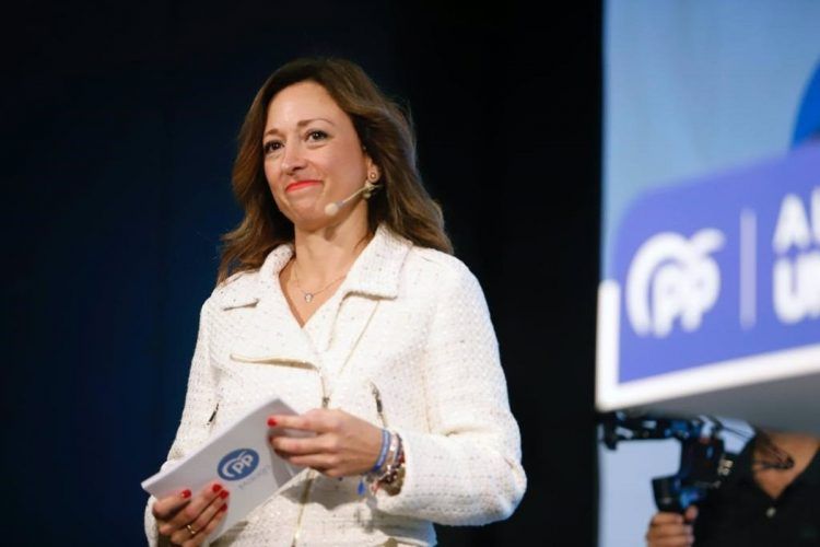 Patricia Navarro ha sido elegida este sábado como presidenta del PP de Málaga con el 98,1 por ciento de los votos en el marco del XIV Congreso Provincial