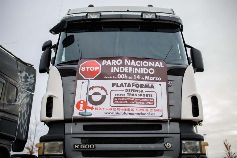Normalidad en el primer día de paro de camioneros