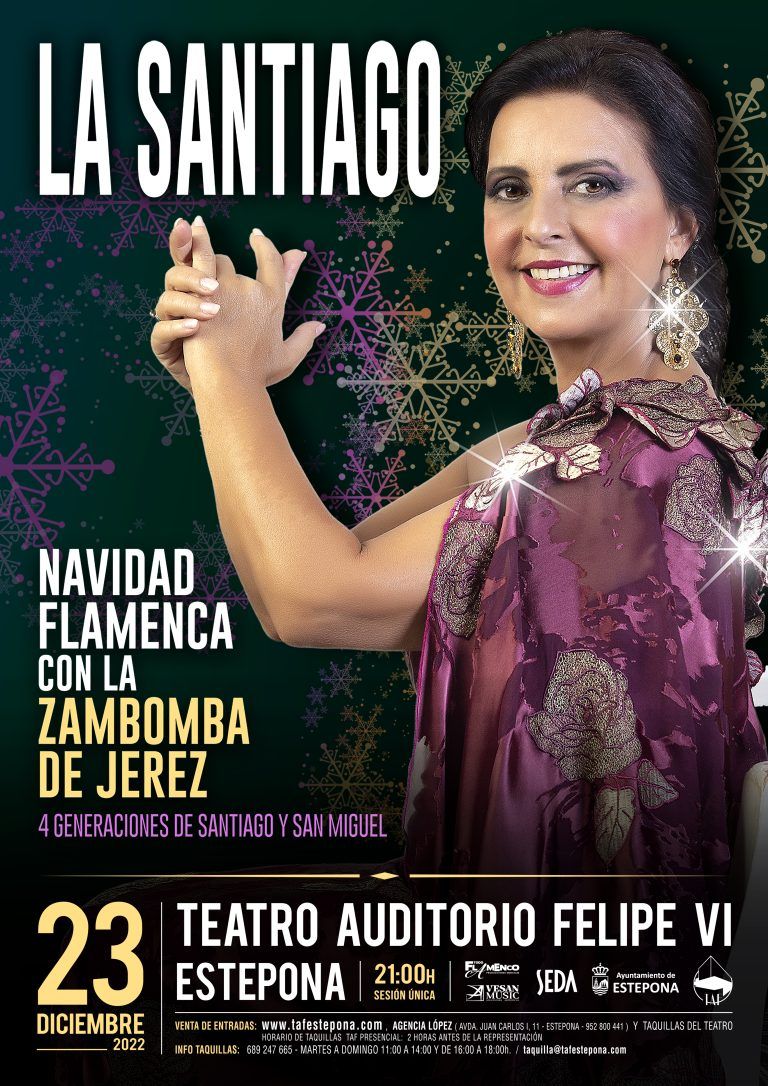 María José Santiago actuará en el Auditorio Felipe VI con su zambombá flamenca