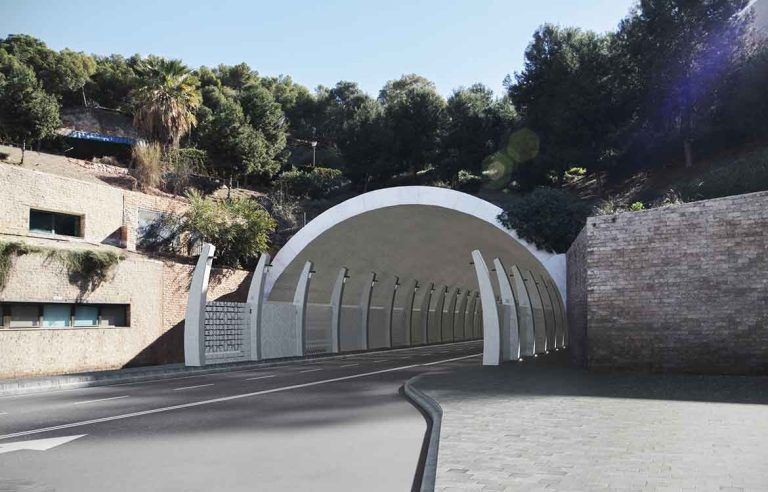 Remodelación del túnel de la Alcazaba