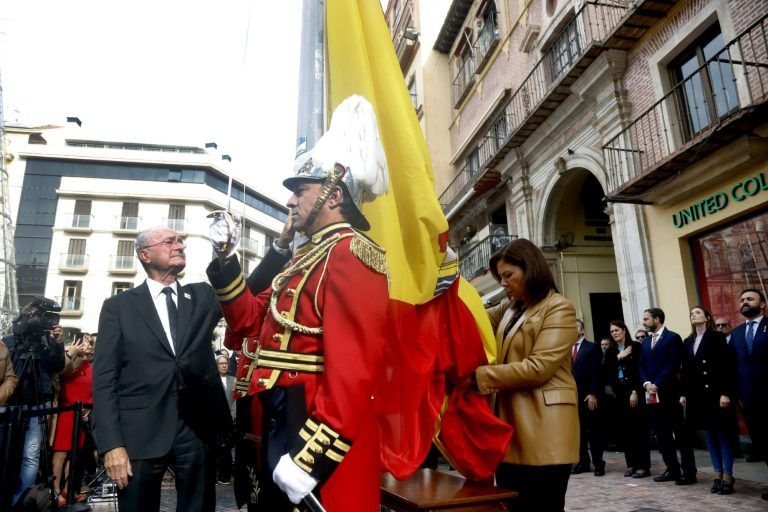 Málaga conmemora el 44 aniversario de la Constitución apelando al espíritu de consenso