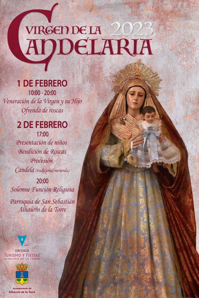 ESTE MIÉRCOLES Y JUEVES SE CELEBRA LA FIESTA DE LA CANDELARIA CON LA OFRENDA DE ROSCAS Y LA PROCESIÓN COMO EJE CENTRAL