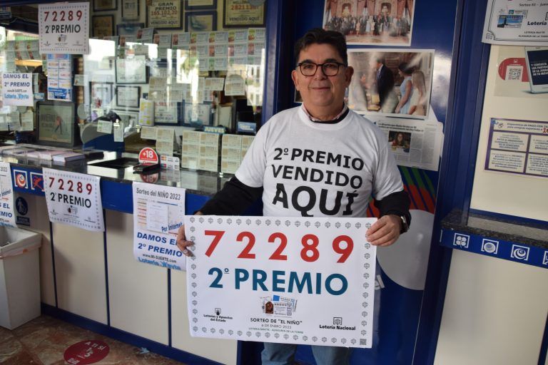 Loterías Mayte en Alhaurín de la Torre vendió ‘on line’ un décimo agraciado con el segundo premio de El Niño