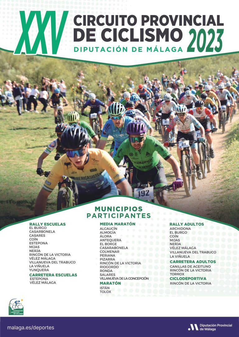 Más de 7.000 deportistas han participado en el XXIV Circuito Provincial de Ciclismo de la Diputación, que se clausura hoy en el Edgar Neville