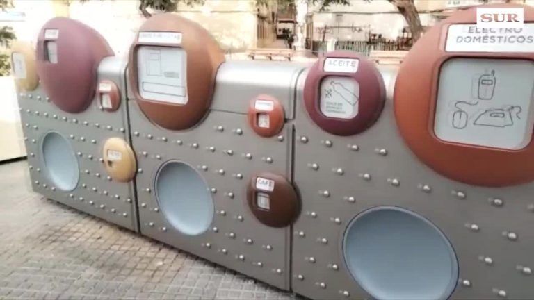 Málaga pone en funcionamiento 14 puntos limpios de proximidad en todos los distritos de la ciudad