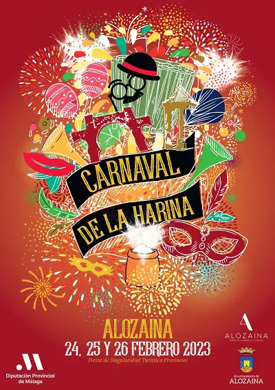 Horarios y Programación Carnaval de la Harina Alozaina 2023