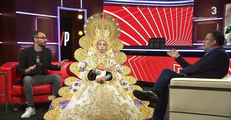 Indignación en Andalucía por la parodia de la Virgen del Rocío en un programa de TV3