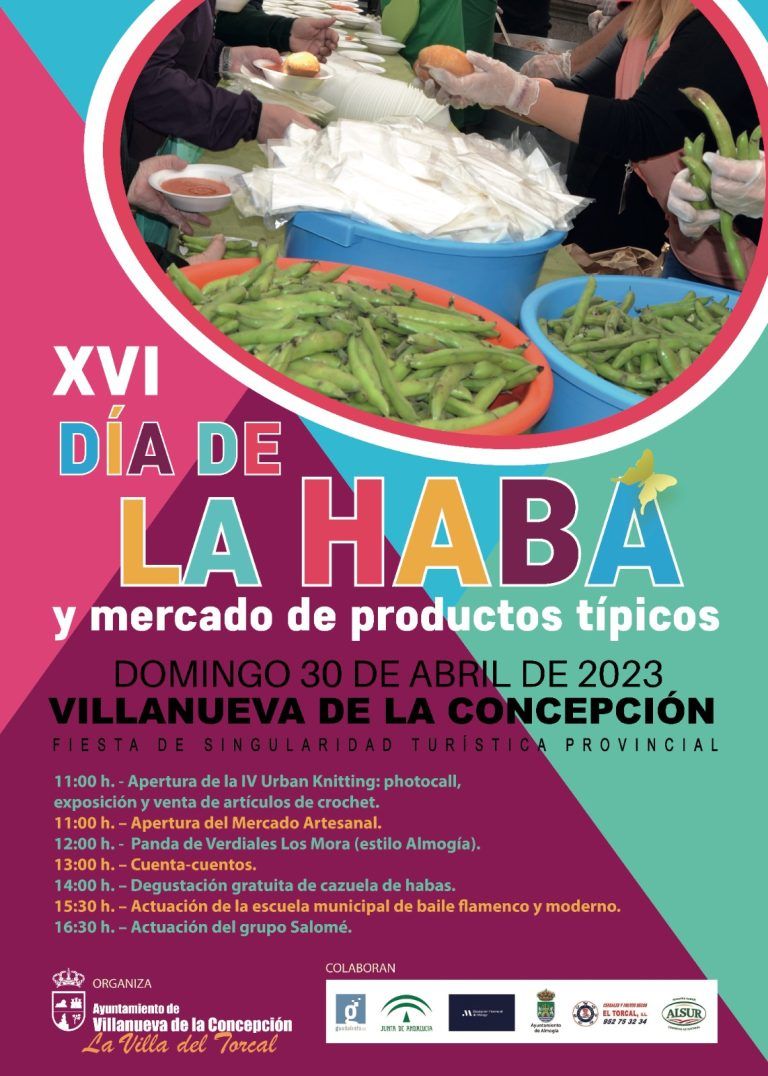 Villanueva de la Concepción celebra el domingo su XVI Día de la Haba