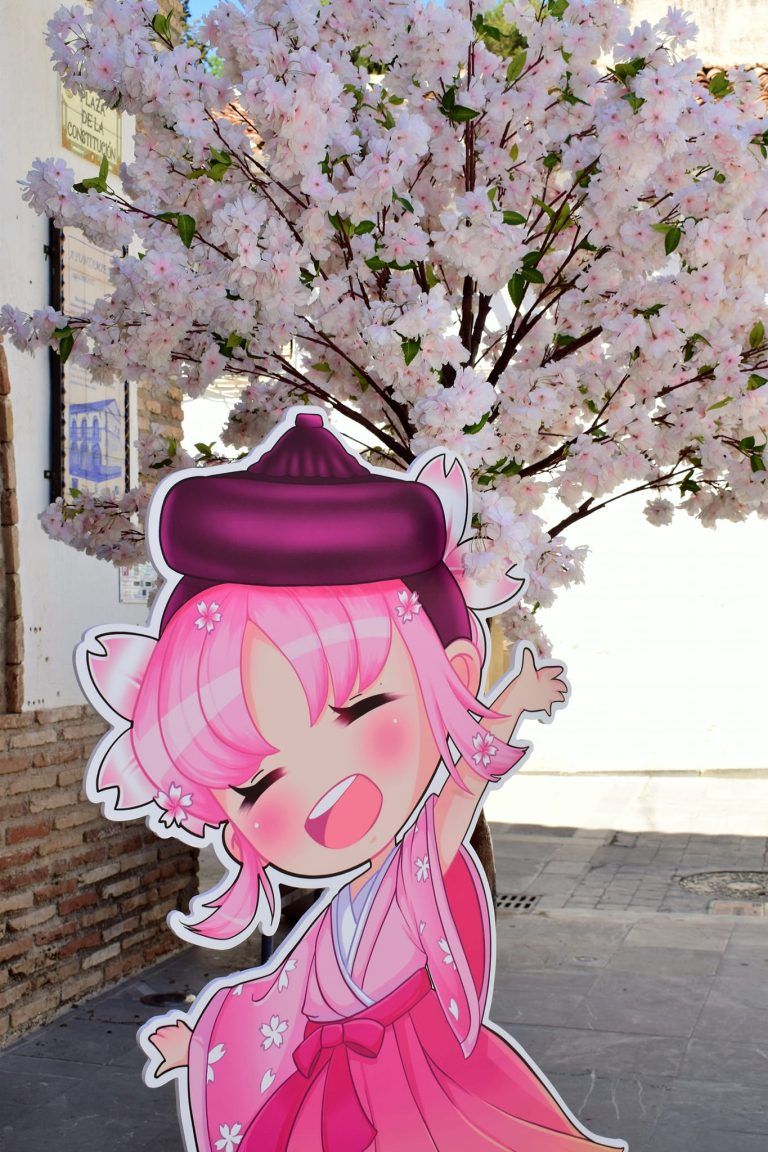 Alfarnate se convierte en Japón , «Sakura», fiesta japonesa del cerezo en flor