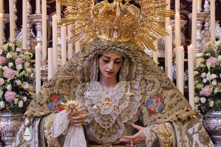 La virgen de la Trinidad recorrerá las calles de Málaga en procesión gloriosa en junio