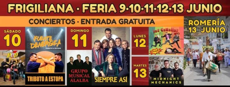 Frigiliana se prepara para celebrar su feria en honor a San Antonio