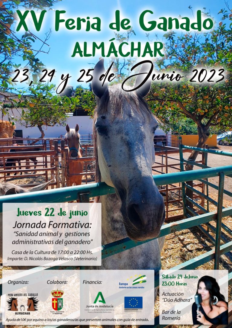 La XV Feria de Ganado de Almáchar reunirá este fin de semana a más de doscientos equinos