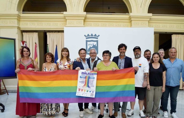 Málaga celebra el Orgullo con una manifestación y actuaciones musicales este sábado en la plaza de La Merced