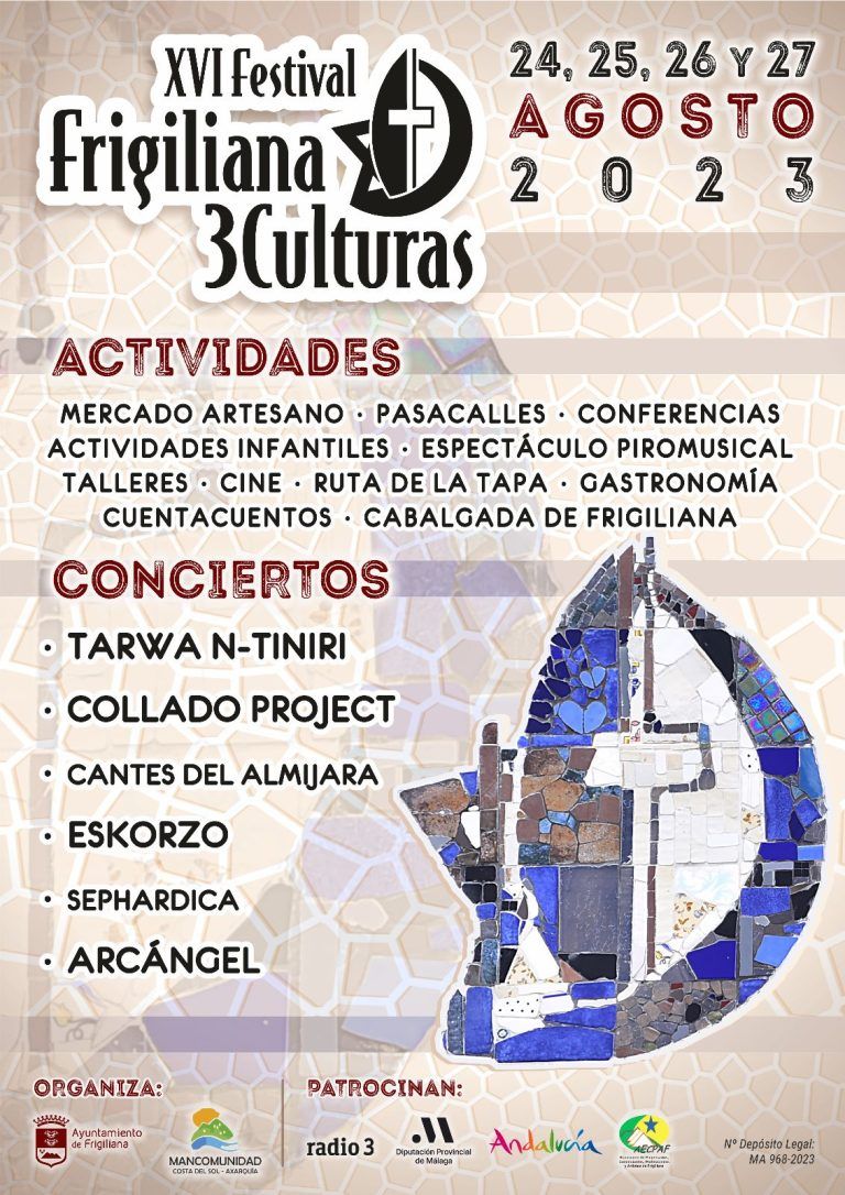 Frigiliana celebra el Festival de las tres Culturas con un espectáculo piromusical