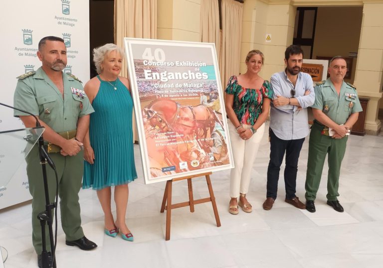 EL CONCURSO EXHIBICIÓN DE ENGANCHES CIUDAD DE MÁLAGA CUMPLE 40 AÑOS Y SERÁ APADRINADO POR LA LEGIÓN ESPAÑOLA