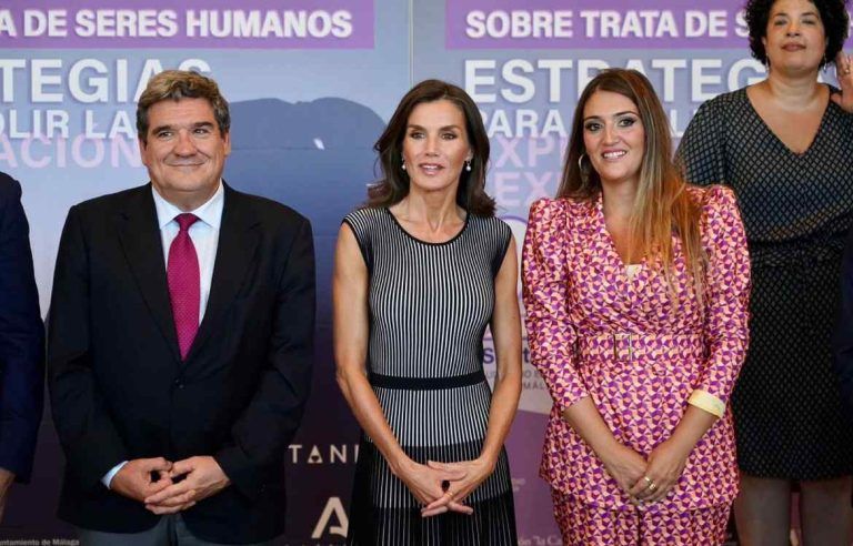 La reina Letizia preside en Málaga el II Congreso de Trata de Seres Humanos
