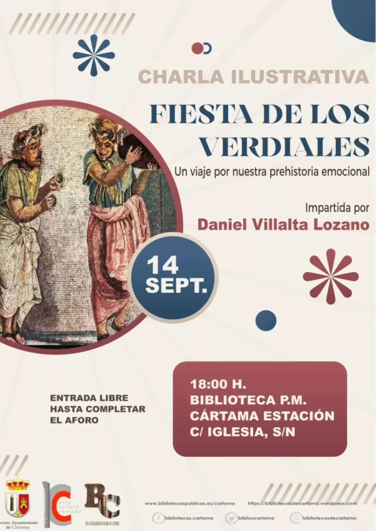 Charla “Fiesta de los verdiales: un viaje por nuestra prehistoria emocional”