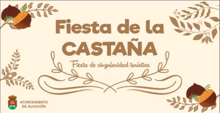 FIESTA DE LA CASTAÑA 4 DE NOVIEMBRE EN ALCAUCÍN