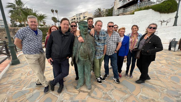 Una decena de profesionales de la producción y localización internacionales visitaron Nerja y Frigiliana el pasado domingo