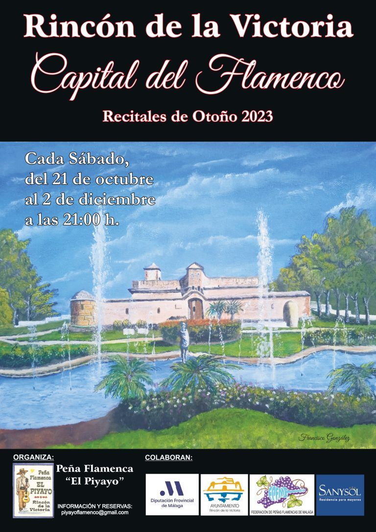 Los Recitales de Otoño de la Peña Flamenca El Piyayo ofrecerán hasta seis espectáculos en Rincón de la Victoria