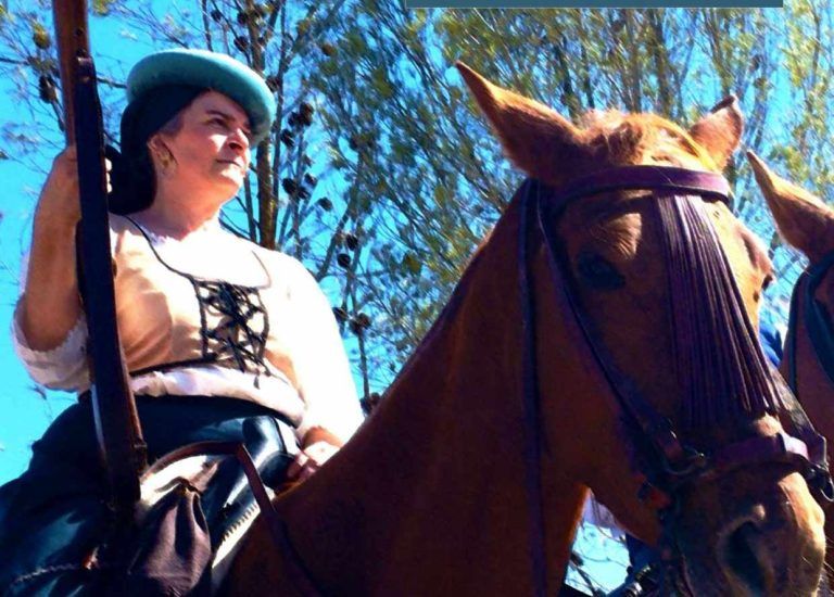 Agustina y su «partía» asaltan el Burgo