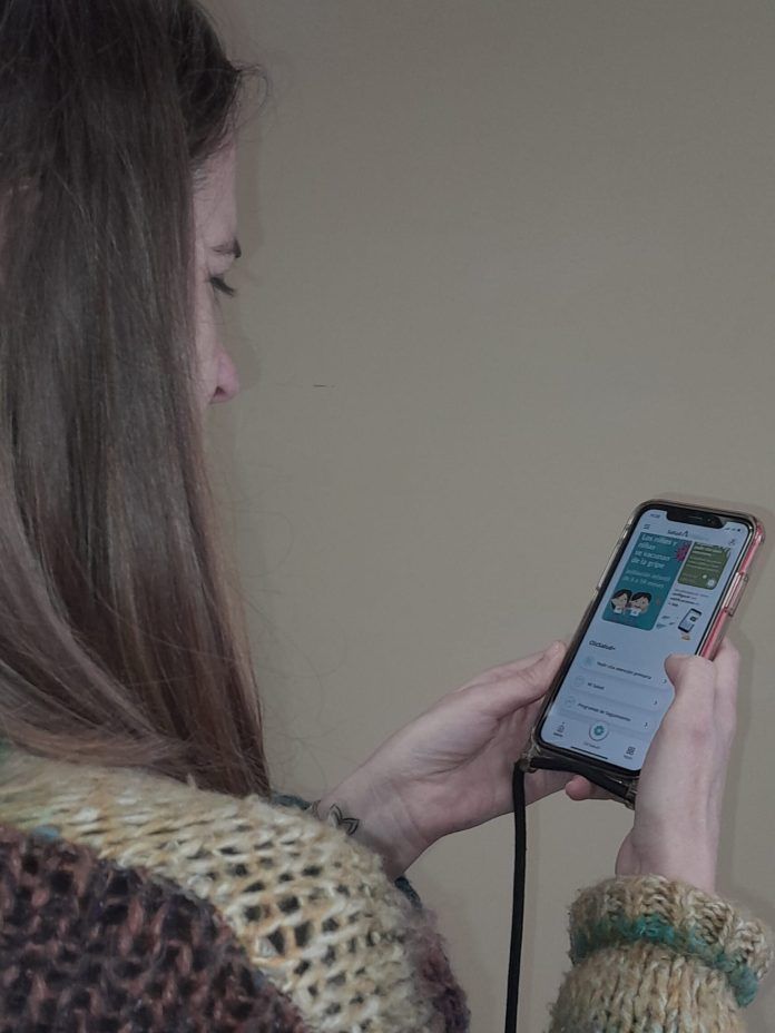 app Salud Andalucía vertical