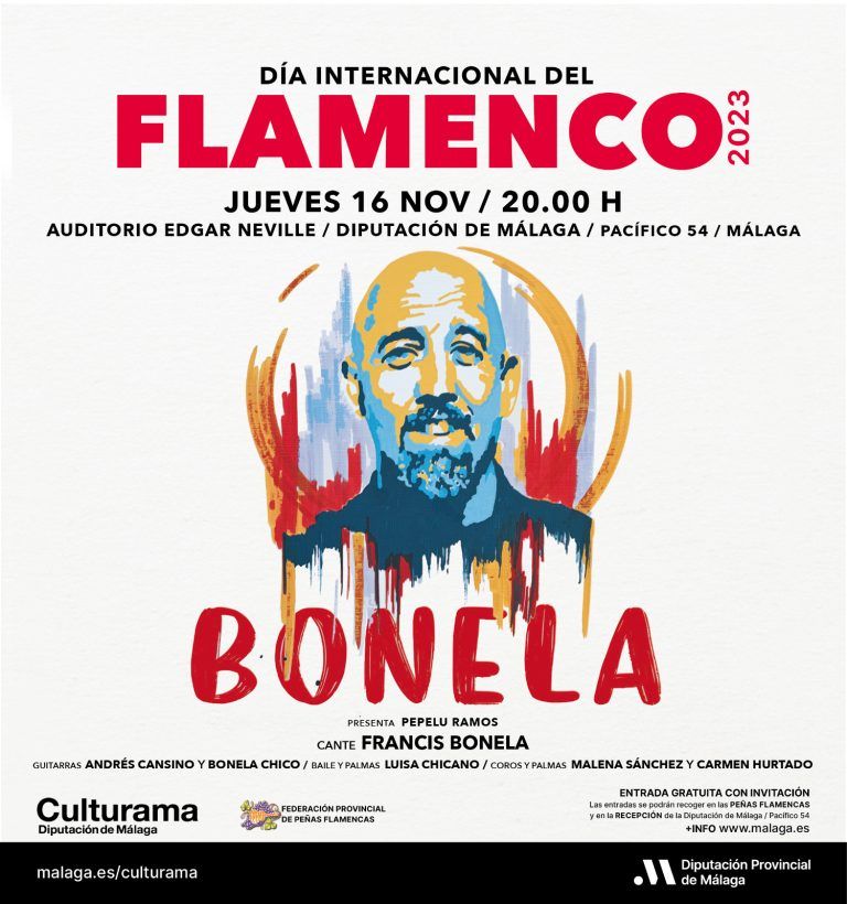 Bonela protagoniza el Día Internacional del Flamenco en la Diputación de Málaga