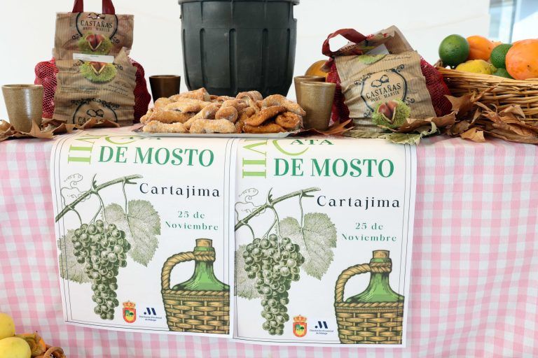 Cartajima celebra este fin de semana la XVII Cata de Mosto