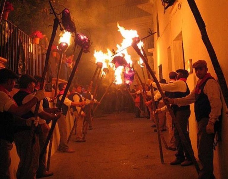 Fiesta de la Virgen de los Rondeles en Casarabonela