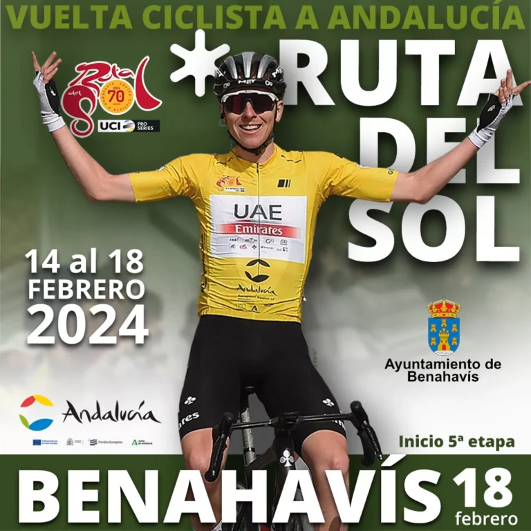 La quinta etapa de la Vuelta Ciclista a Andalucía 2024 saldrá de Benahavís